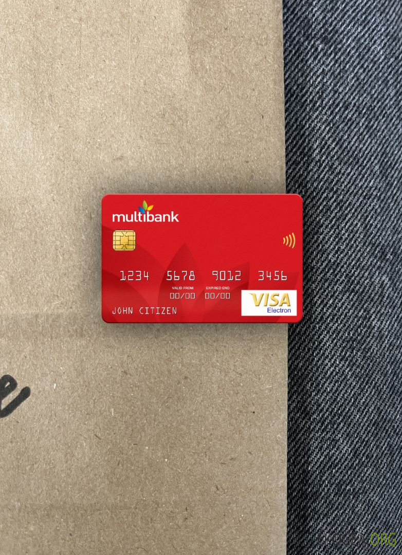 Photolook carte électronique visa multibanque Panama recto